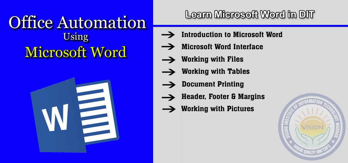 Learn Microsoft Word in D-I-T