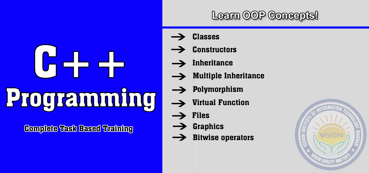 Learn C++ OOP in C++ Programming (Procedural+OOP)